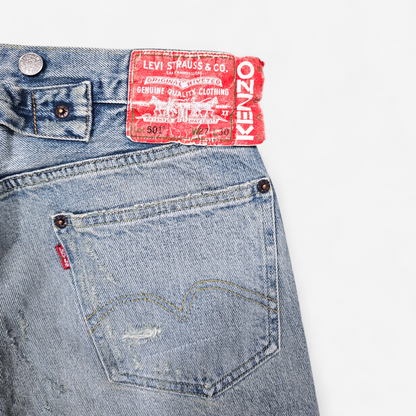 Jean Levi's x Kenzo 1933 501 Distressed - Made in Japan Selvedge (W26L30, W27L30)