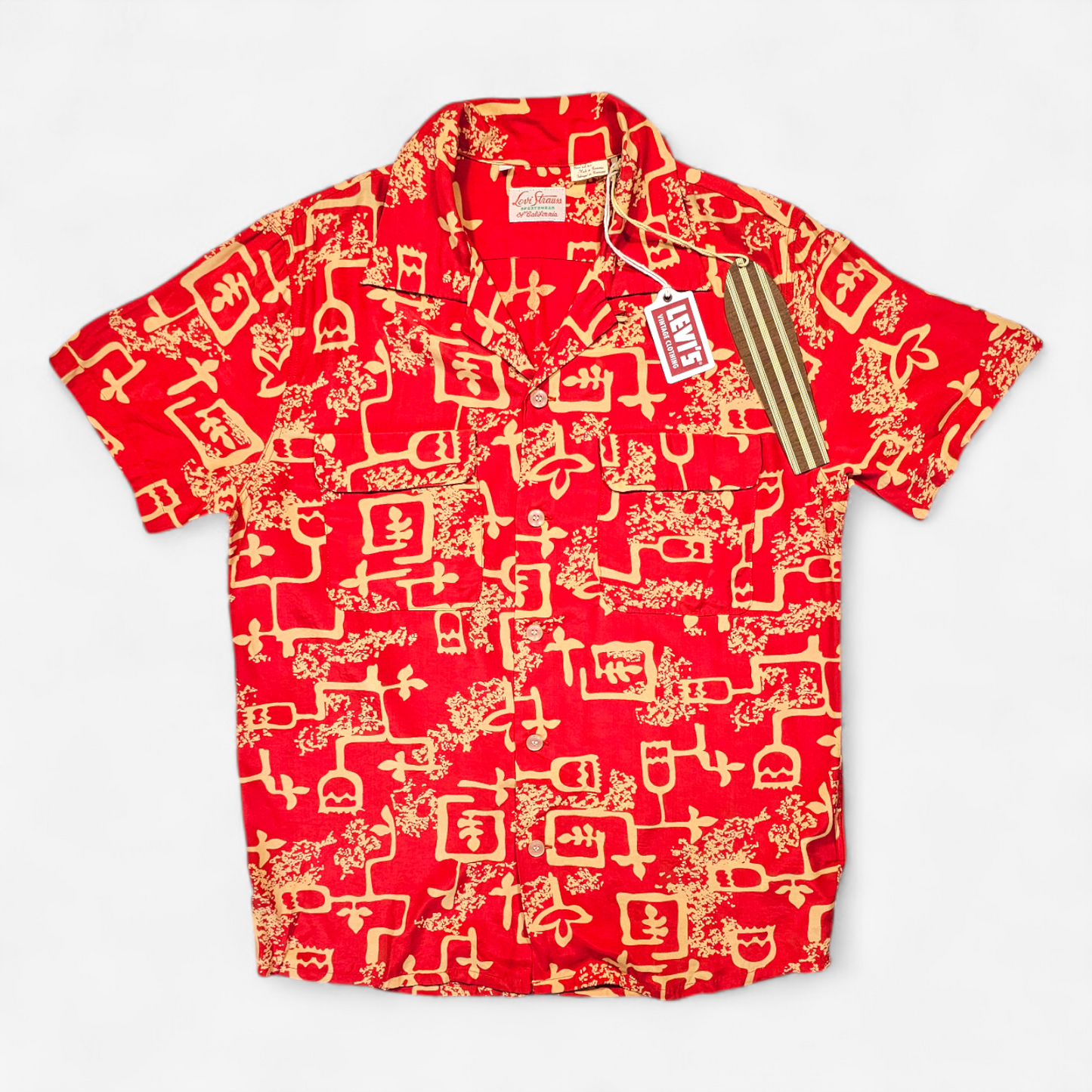 LVC Levi's Vintage Clothing 1940s Hawaiian Shirt