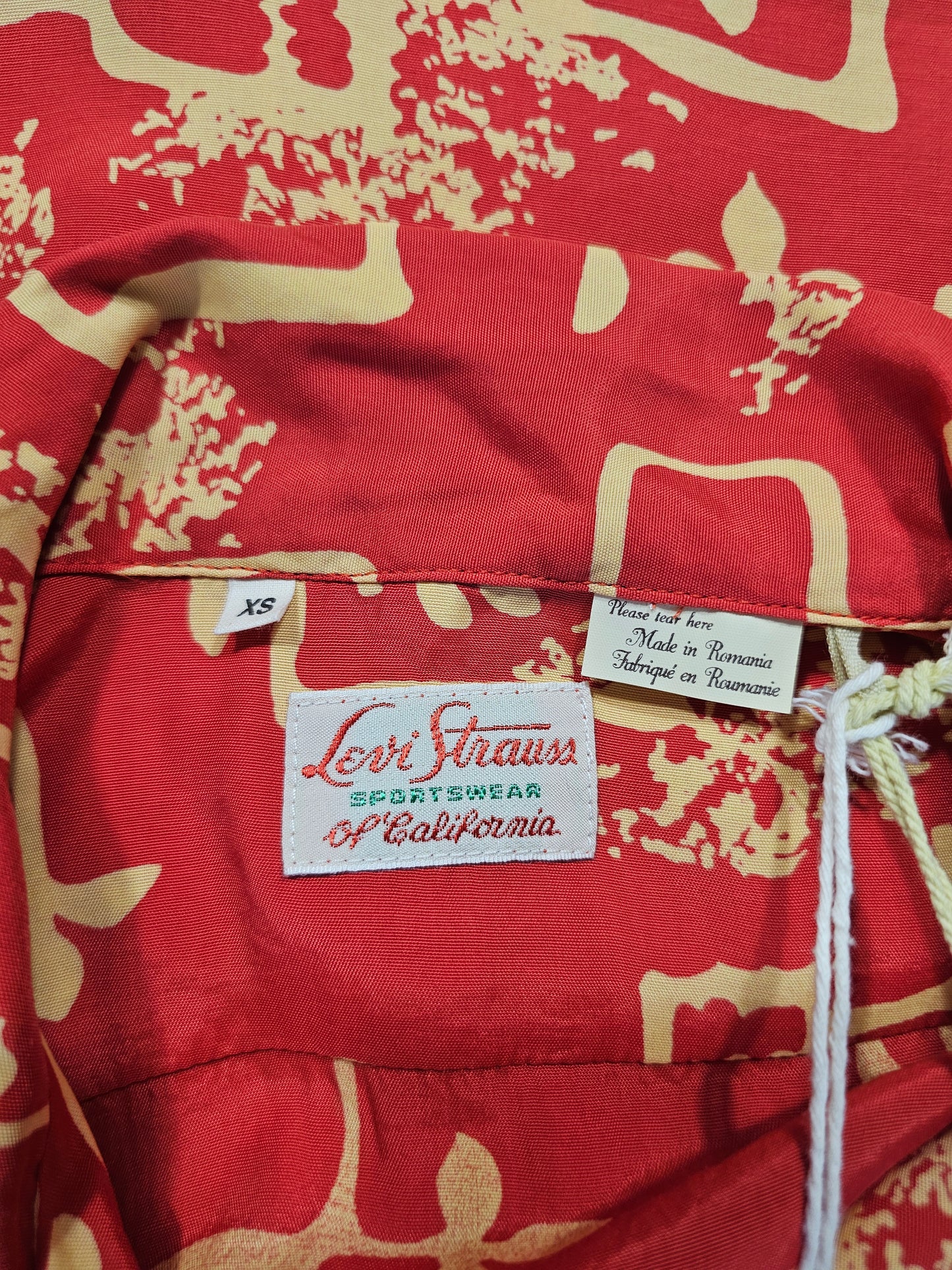 Chemise LVC Levi's Vintage Clothing 1940s Hawaiian Shirt (XS)