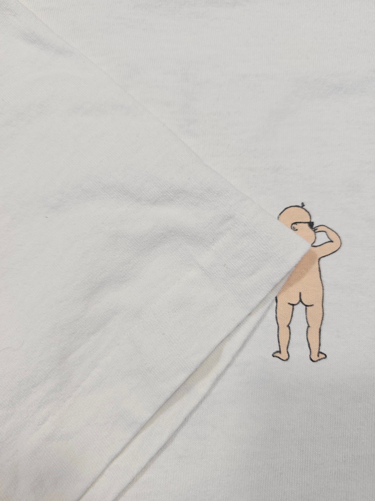 Vintage 90's Tiger Comic Funny Tee - Made in USA Single Stitch (L)