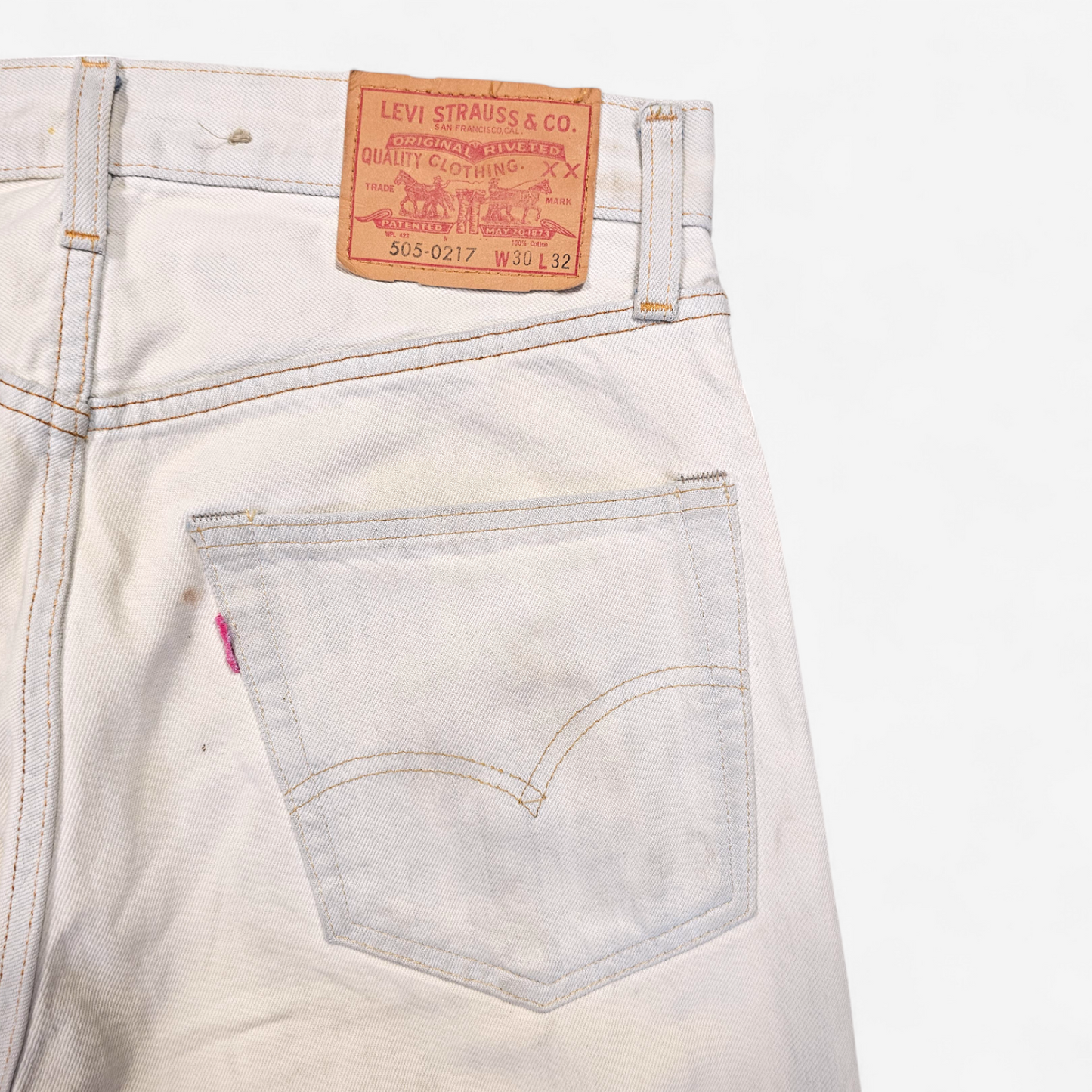 Jean LVC Levi's Vintage Clothing 505 1967 - Selvedge Big E (W30L32)