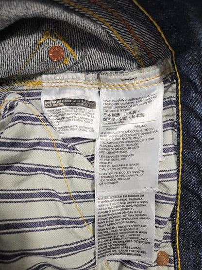 Jean Levi's Vintage Clothing S501 XX 1944 - Brut Selvedge Big E (W29L32)