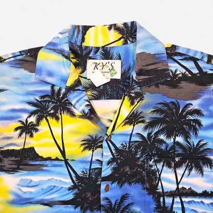 Hawaiian Shirt Vintage KY'S - Made in USA (S)