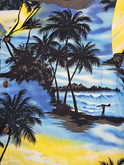 Hawaiian Shirt Vintage KY'S - Made in USA (S)