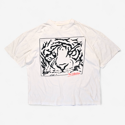 T-shirt Vintage 90's Tiger The Collection - Made in USA Single Stitch