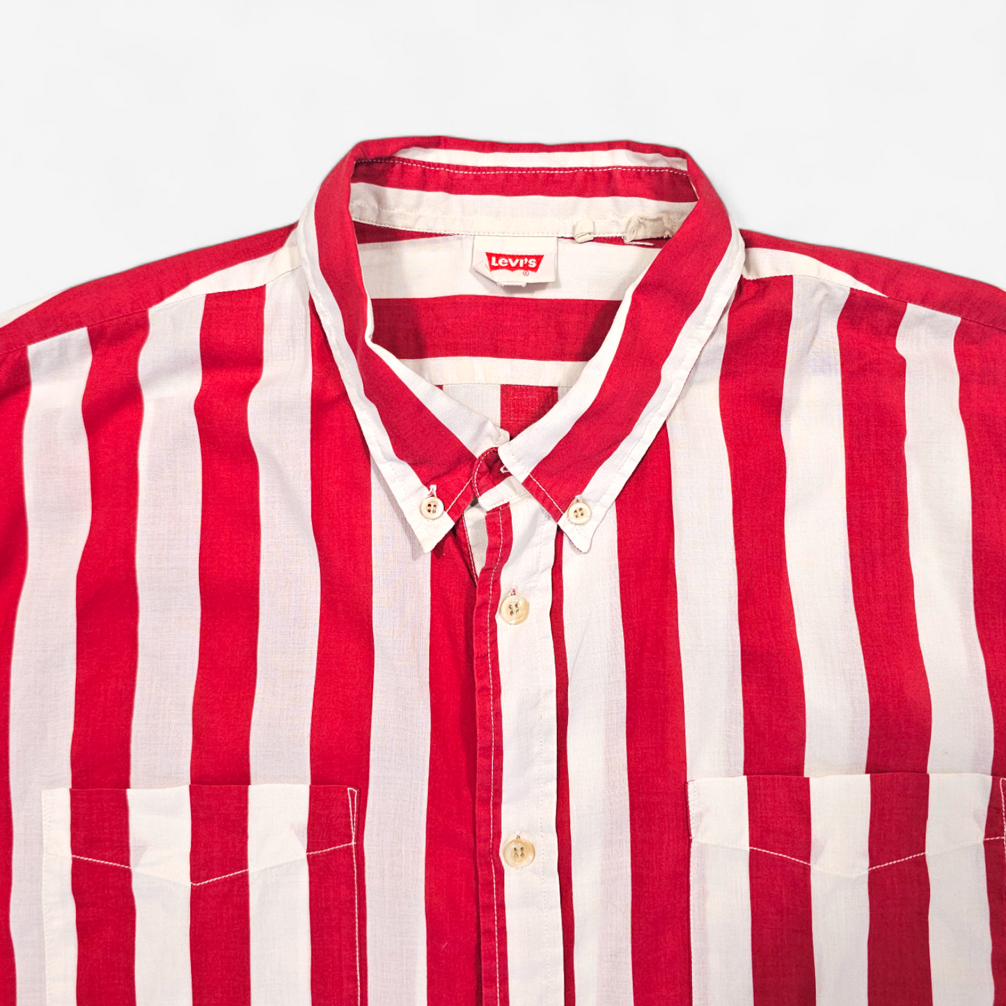 Chemise LVC Levi's Vintage Clothing 1960's Striped Shirt (XL)