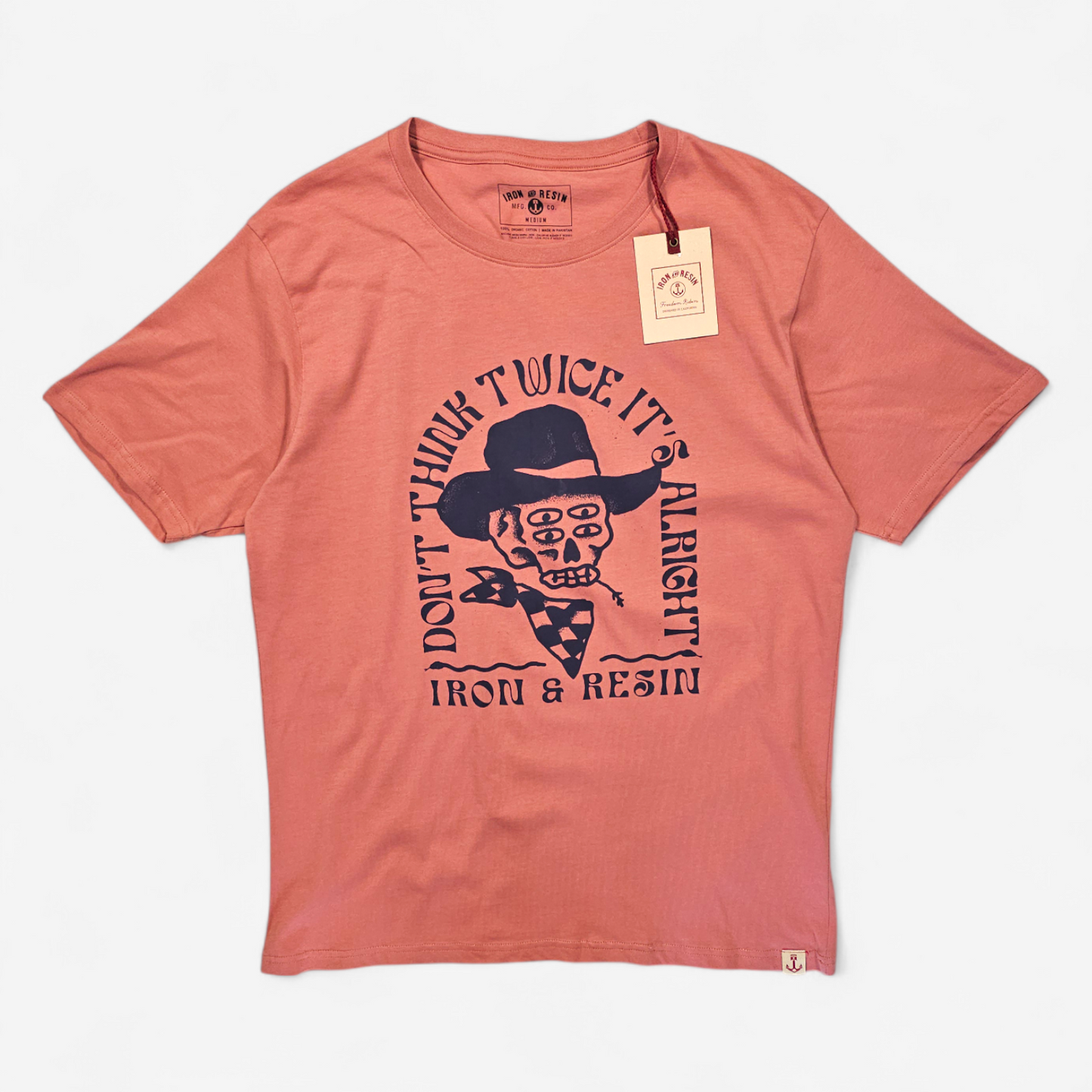 T-shirt Iron & Resin "Don't Think Twice It's Alright"