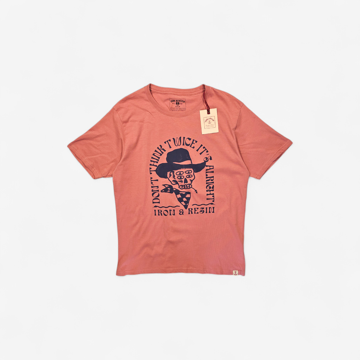 T-shirt Iron & Resin "Don't Think Twice It's Alright"