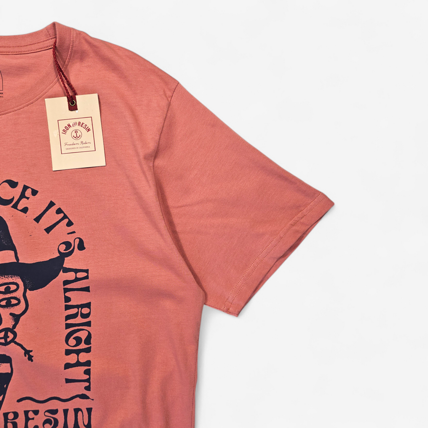 T-shirt Iron & Resin "Don't Think Twice It's Alright" (M)