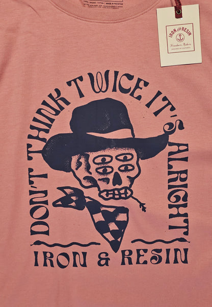 T-shirt Iron & Resin "Don't Think Twice It's Alright" (M)