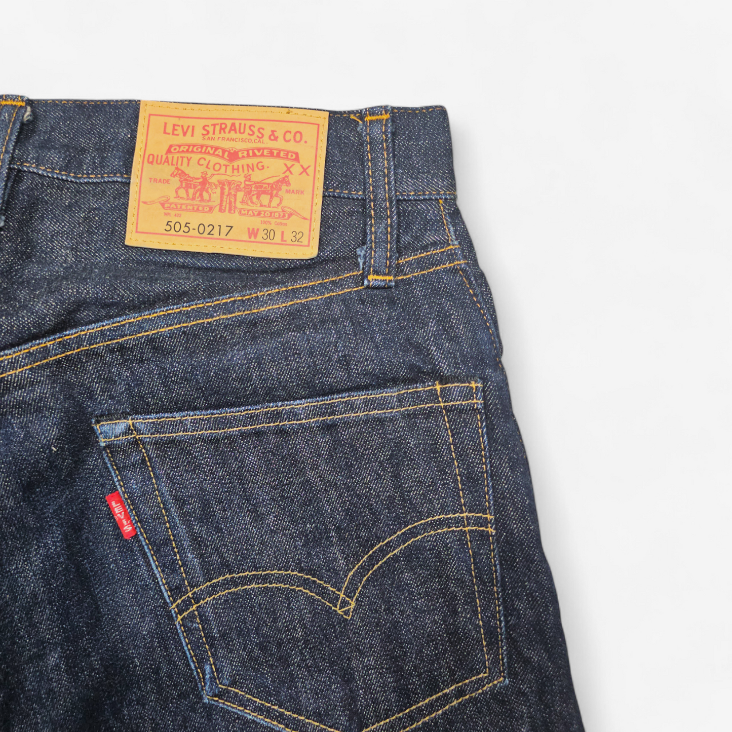 Jean LVC Levi's Vintage Clothing 505 1967 - Selvedge Big E (W30L32)