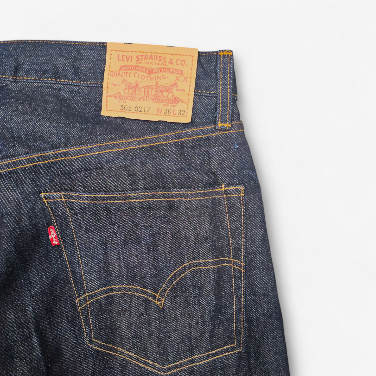 Jean LVC Levi's Vintage Clothing 505 1967 - Selvedge Big E (W36L32)