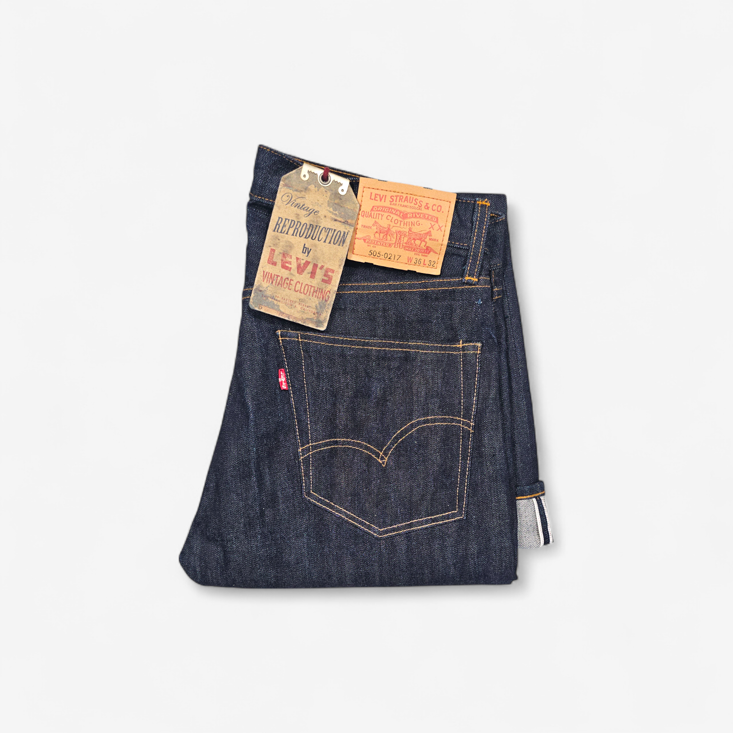 Jean LVC Levi's Vintage Clothing 505 1967 - Selvedge Big E