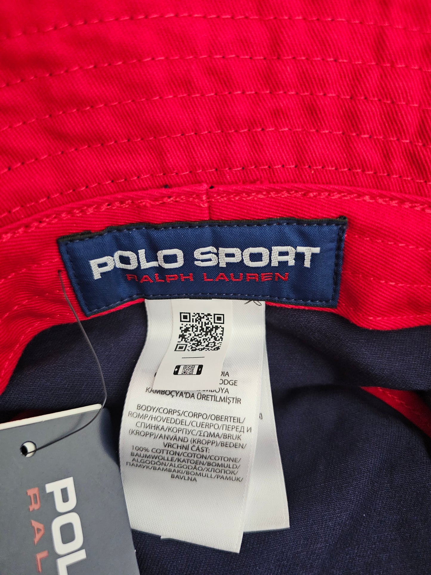 Polo Sport Bucket Hat (S/M, L/XL)