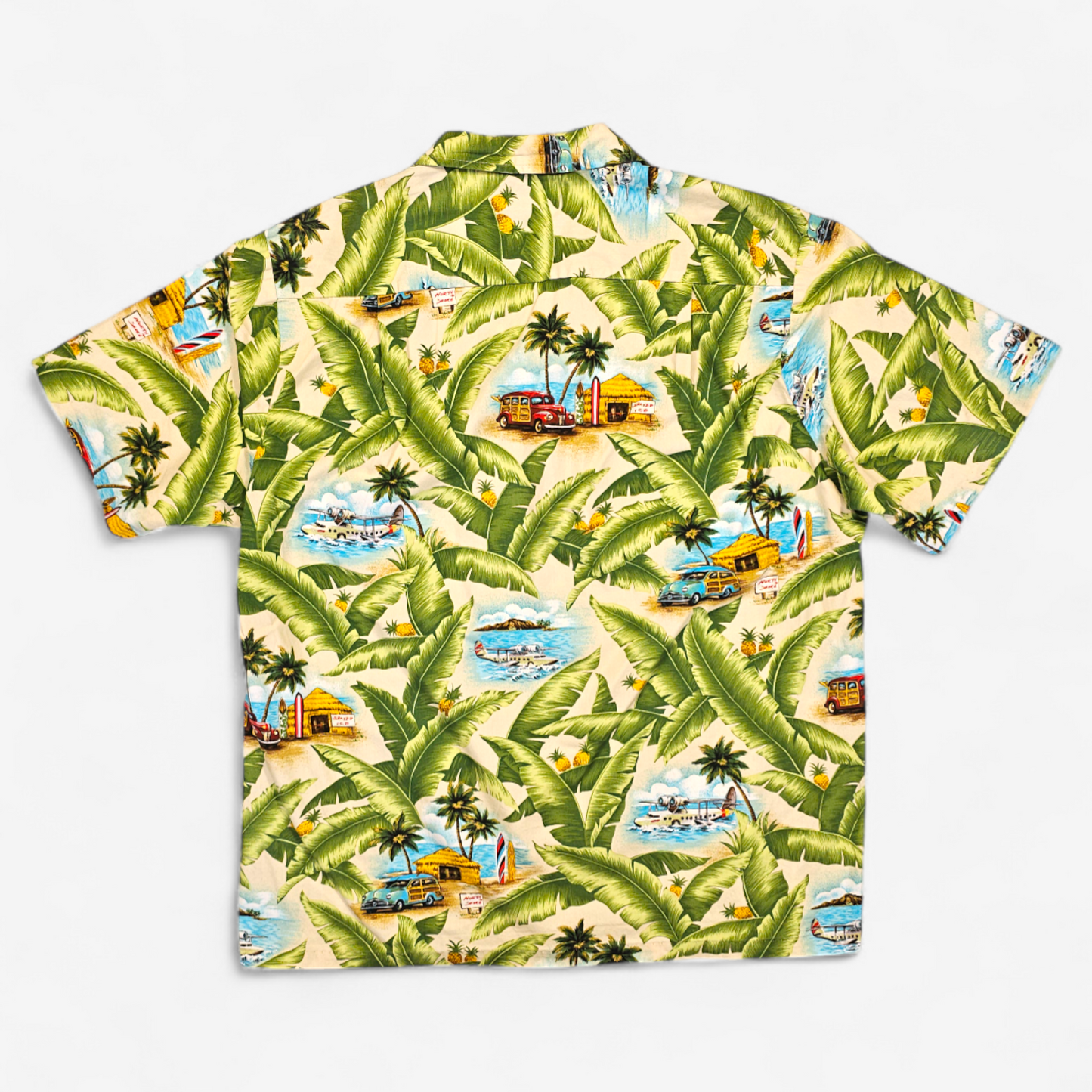 Hawaiian Shirt Vintage RJC - Made in USA (L)