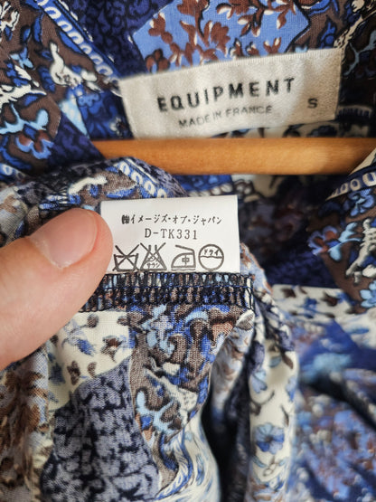 Chemise Vintage 80's 90's Deadstock Rayonne Equipment - Made in France (S)