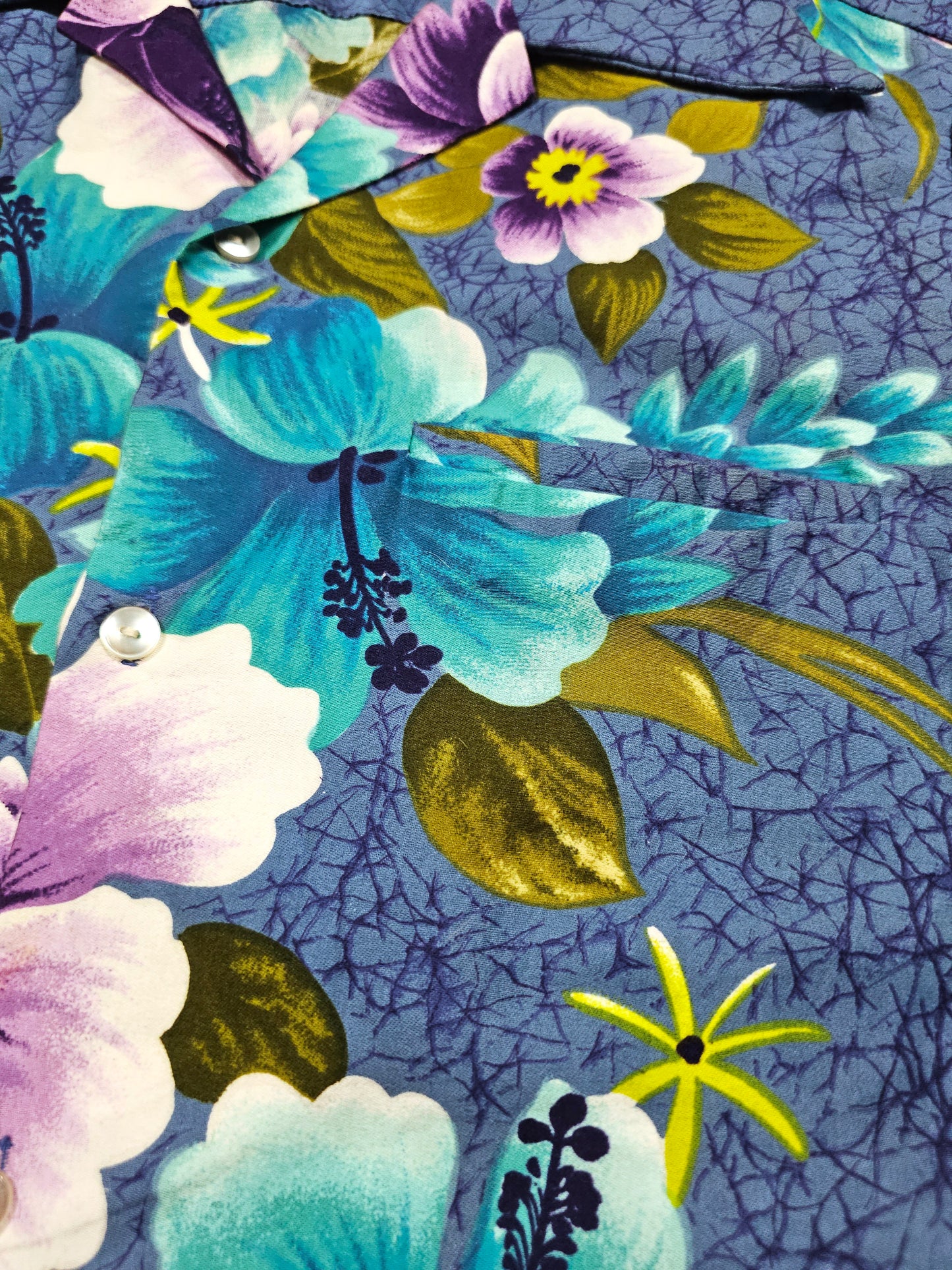 Hawaiian Shirt Vintage 70's Penneys - Made in USA (S)