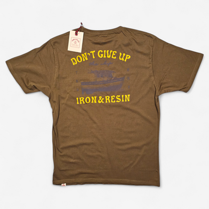 Iron & Resin "Don't Give Up" T-shirt (M)