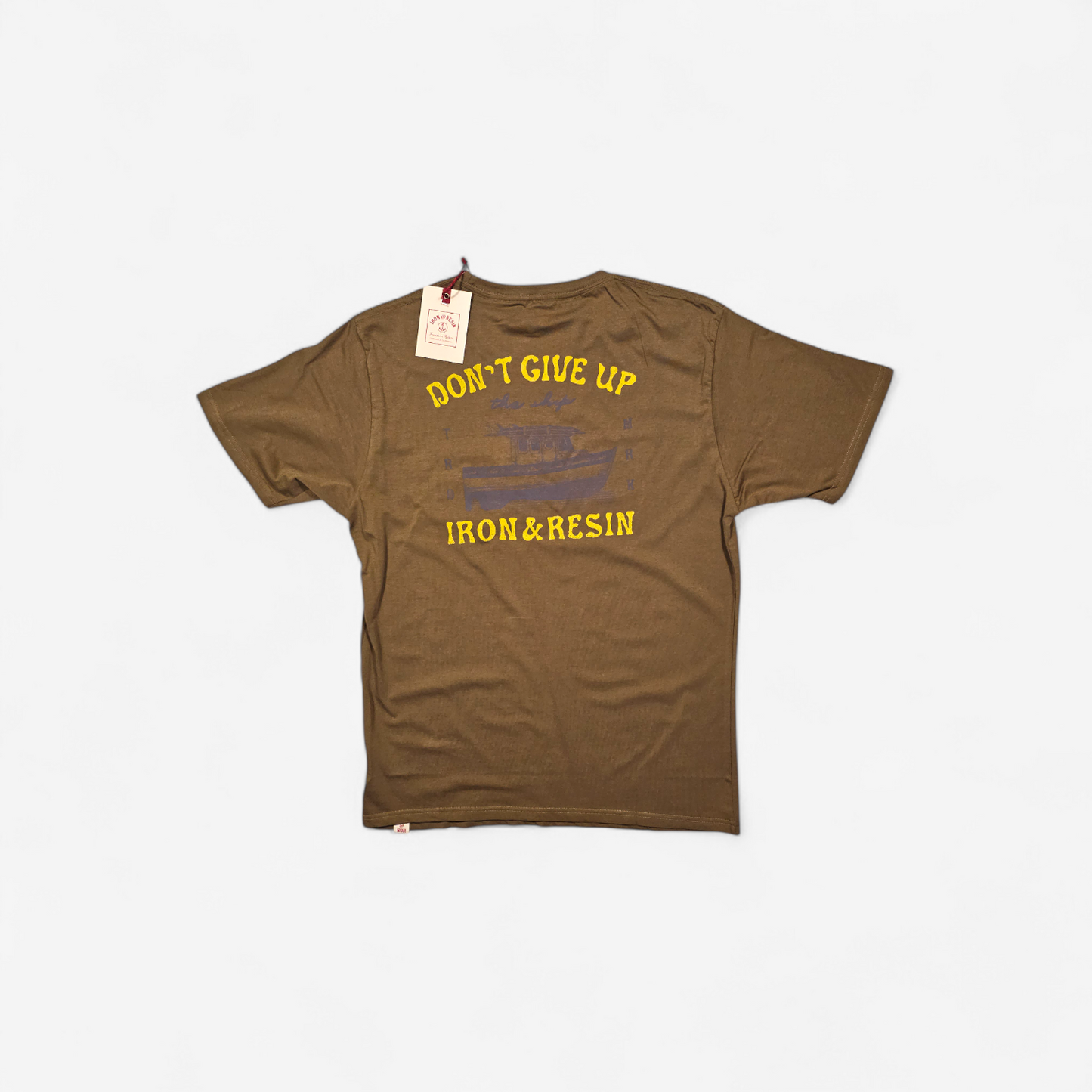 T-shirt Iron & Resin Don't Give Up M
