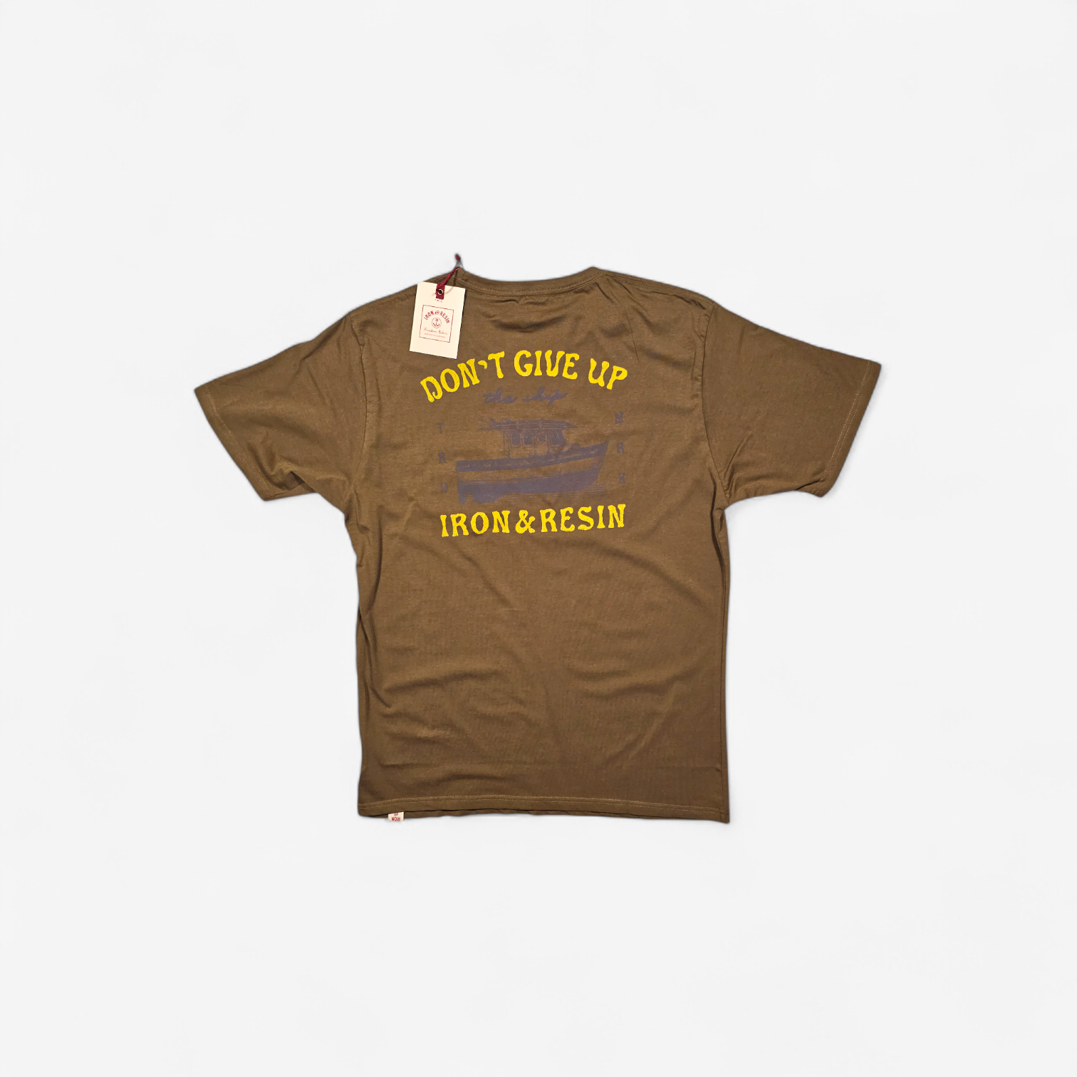 T-shirt Iron & Resin Don't Give Up M
