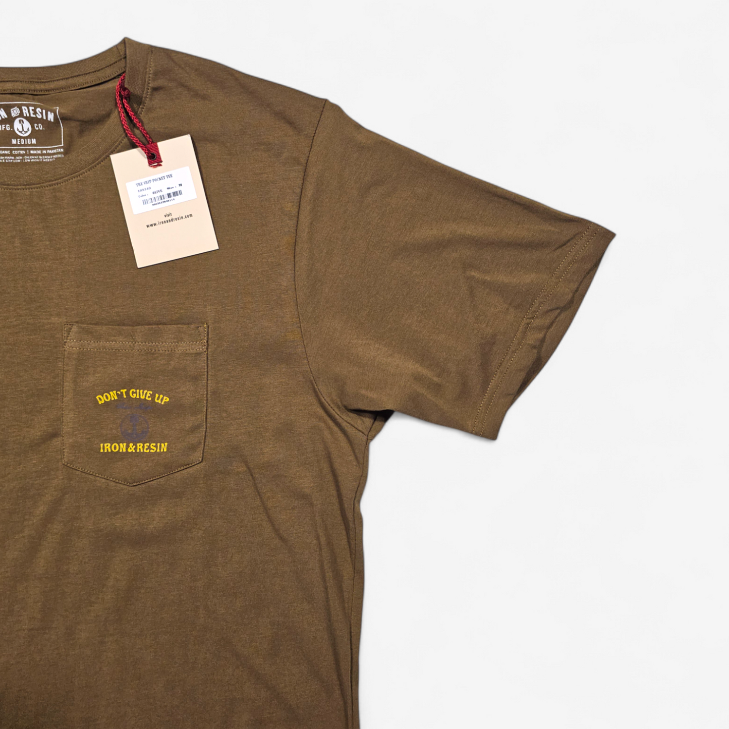 Iron & Resin "Don't Give Up" T-shirt (M)