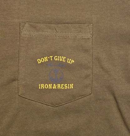 Iron & Resin "Don't Give Up" T-shirt (M)