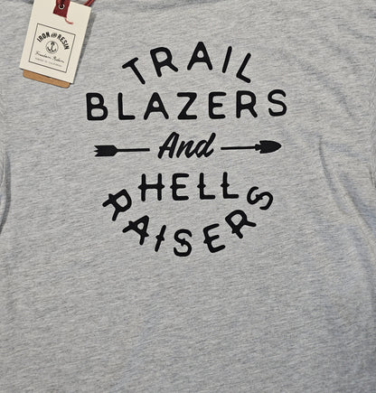 Iron & Resin "Trail Blazers and Hell Risers" T-shirt (M)