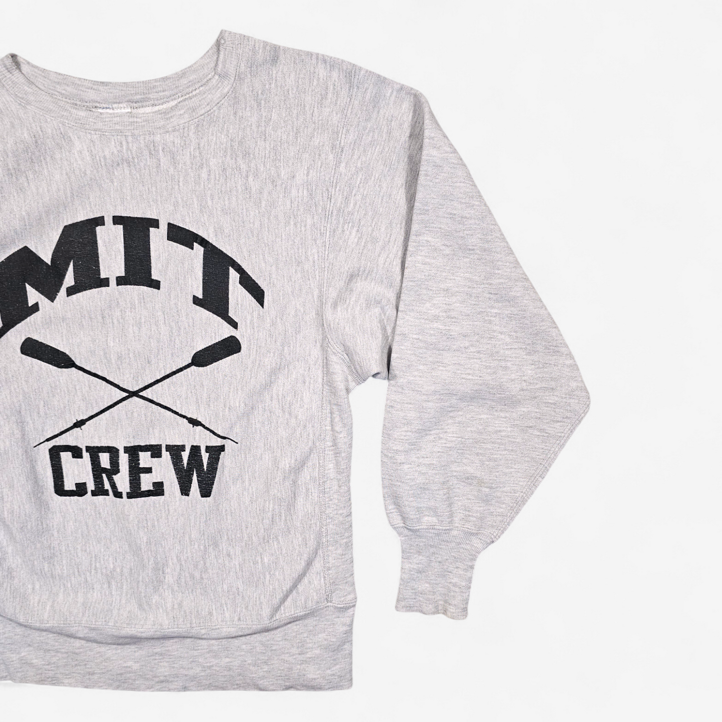 Sweat Vintage Champion Reverse Weave Tri Blend MIT Crew - Made in USA (M)