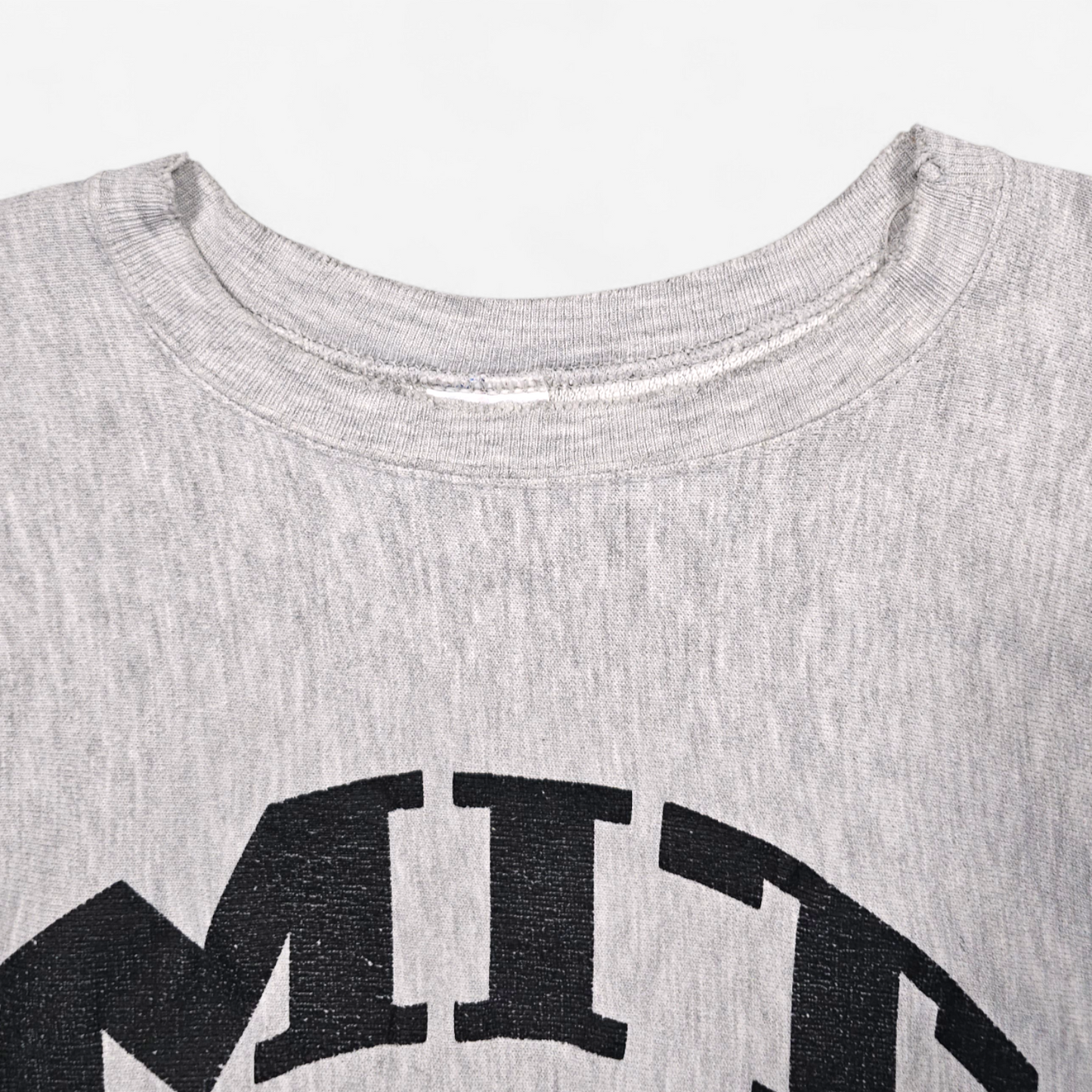 Sweat Vintage Champion Reverse Weave Tri Blend MIT Crew - Made in USA (M)
