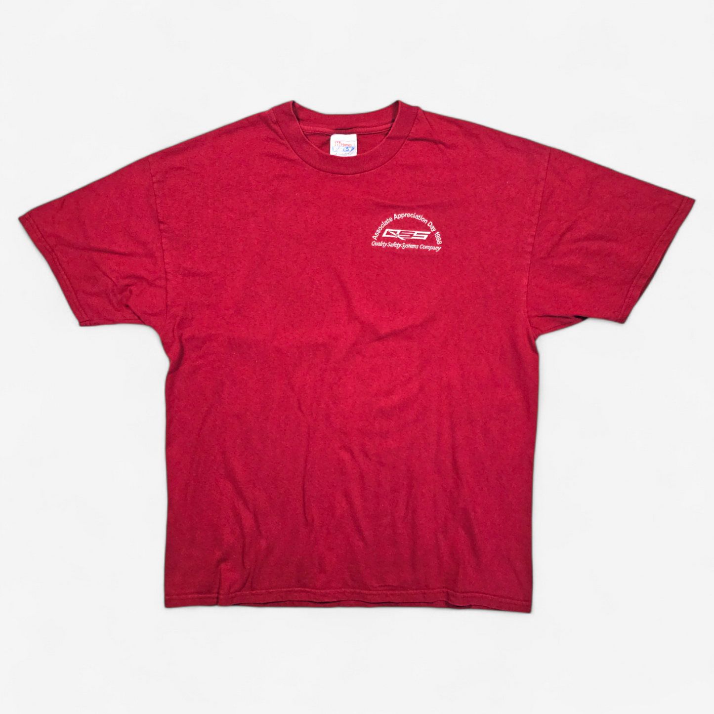 T-shirt Vintage 90's Quality Safety Systems Company - Made in USA (XL)