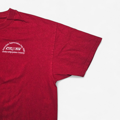 T-shirt Vintage 90's Quality Safety Systems Company - Made in USA (XL)