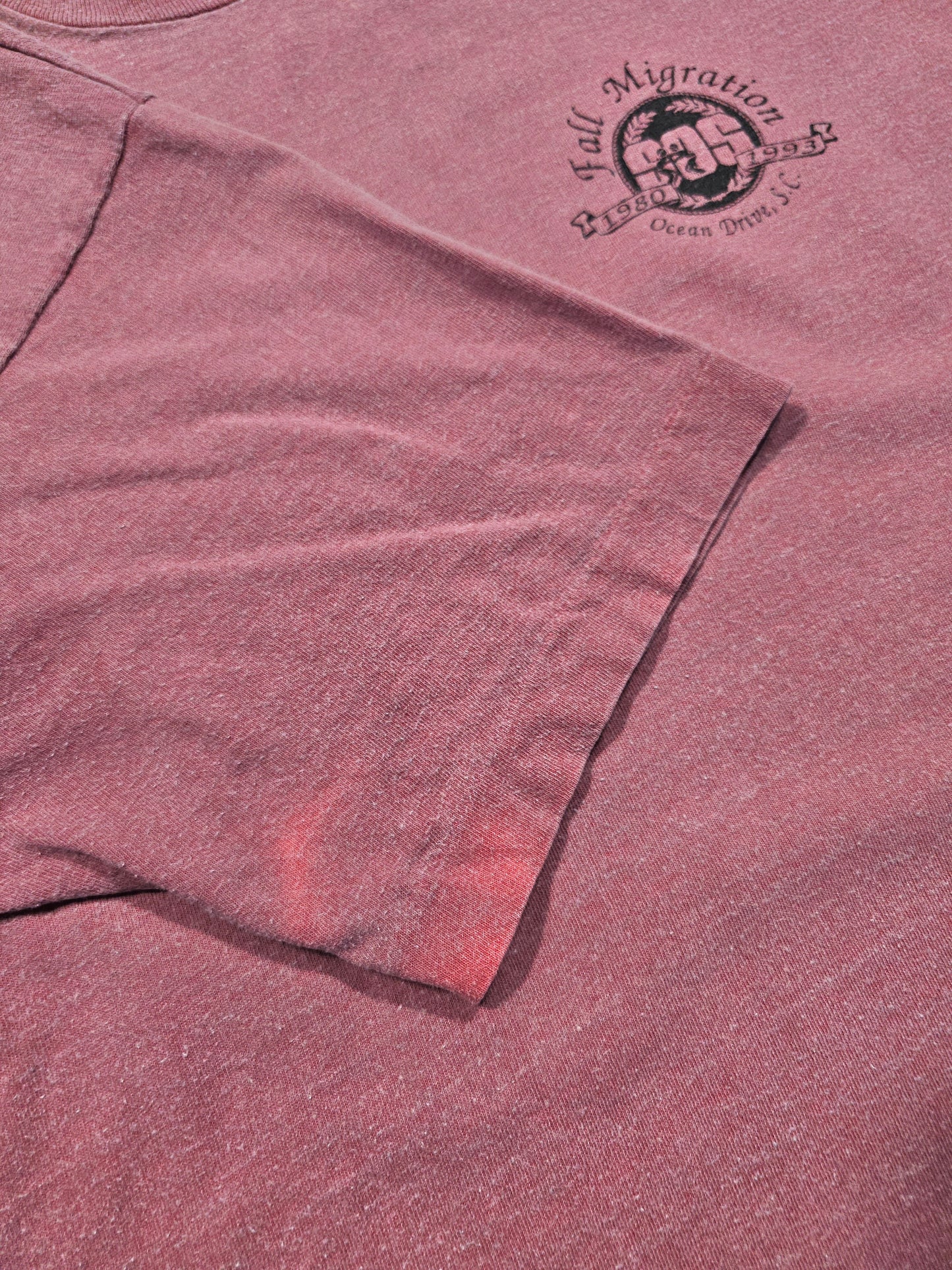 T-shirt Vintage 90's SOS Fall Migration - Made in USA Single Stitch (XL)