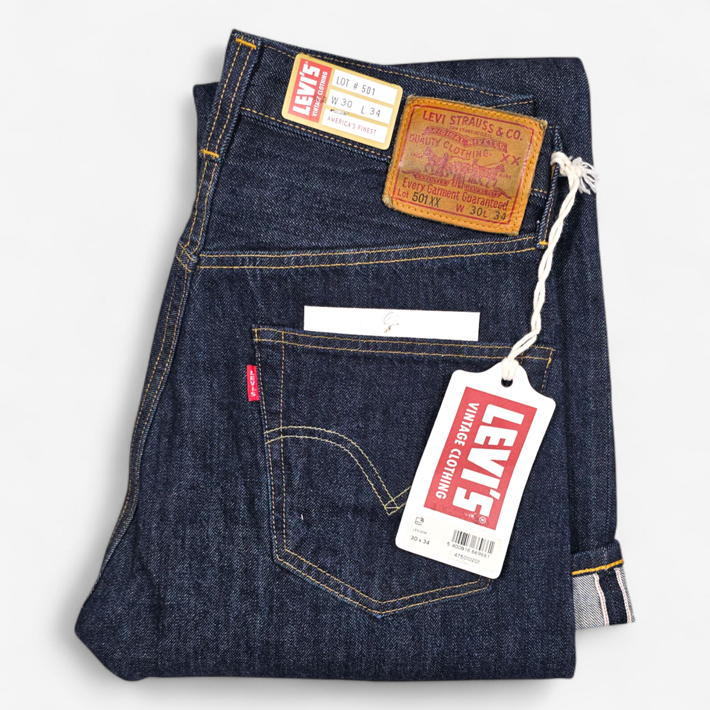 Jeans LVC Levi's Vintage Clothing 501 1947 - Selvedge Big E (W30L34)