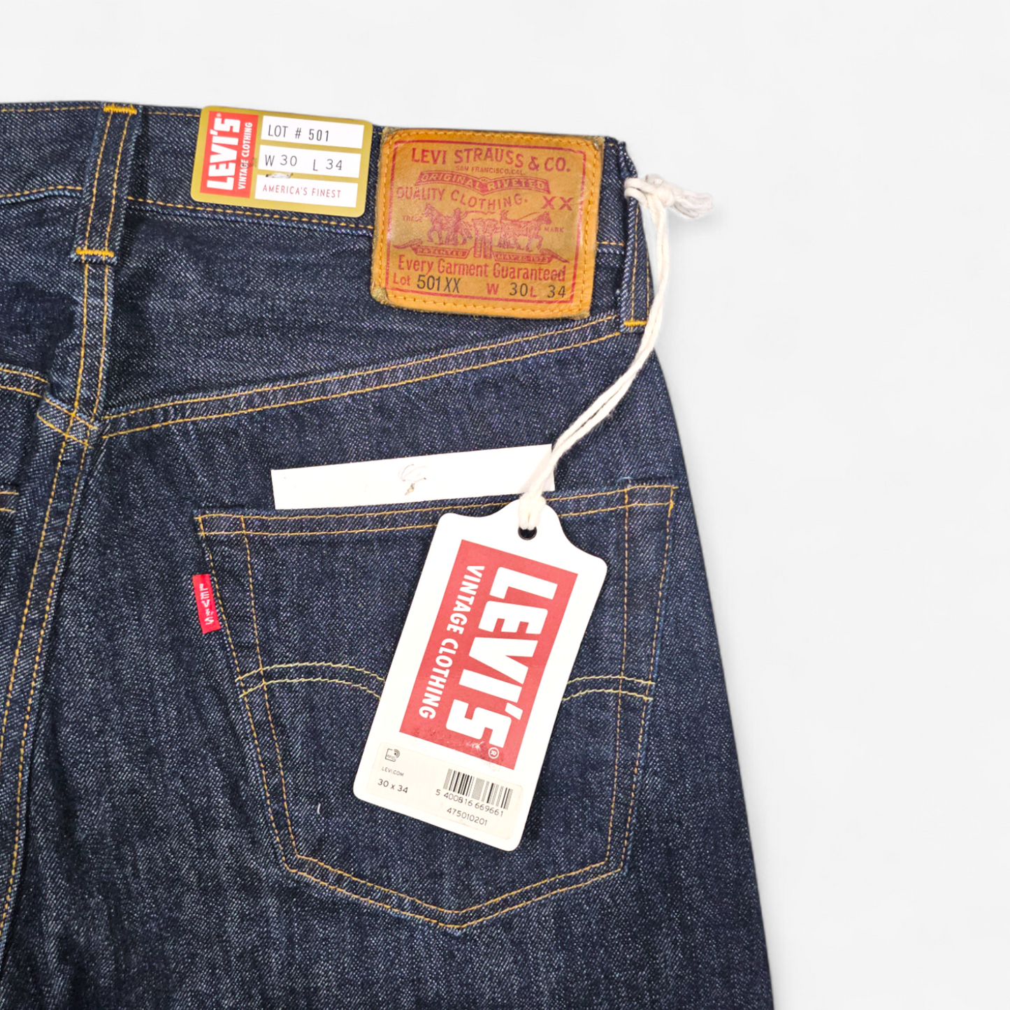 Jeans LVC Levi's Vintage Clothing 501 1947 - Selvedge Big E (W30L34)