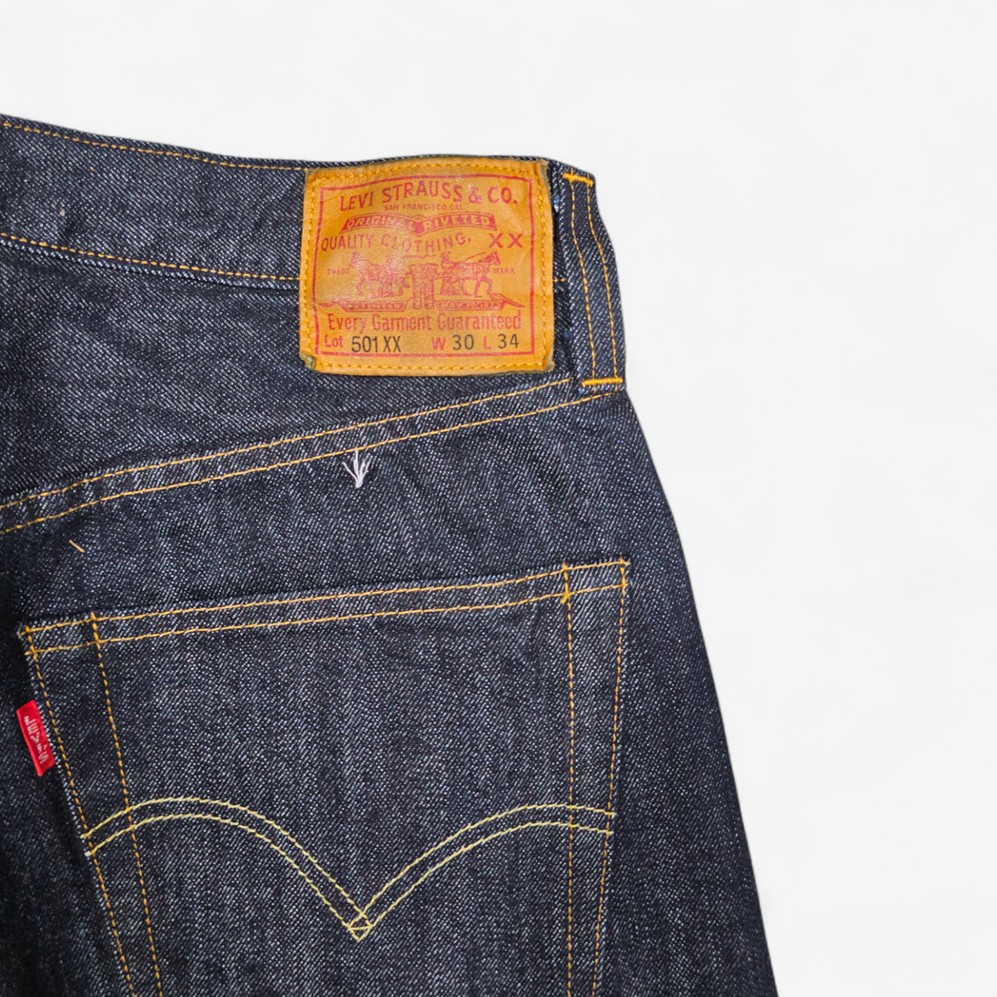 LVC Levi's Vintage Clothing 501 1947 Denim Jeans- Selvedge Big E (W30L34)