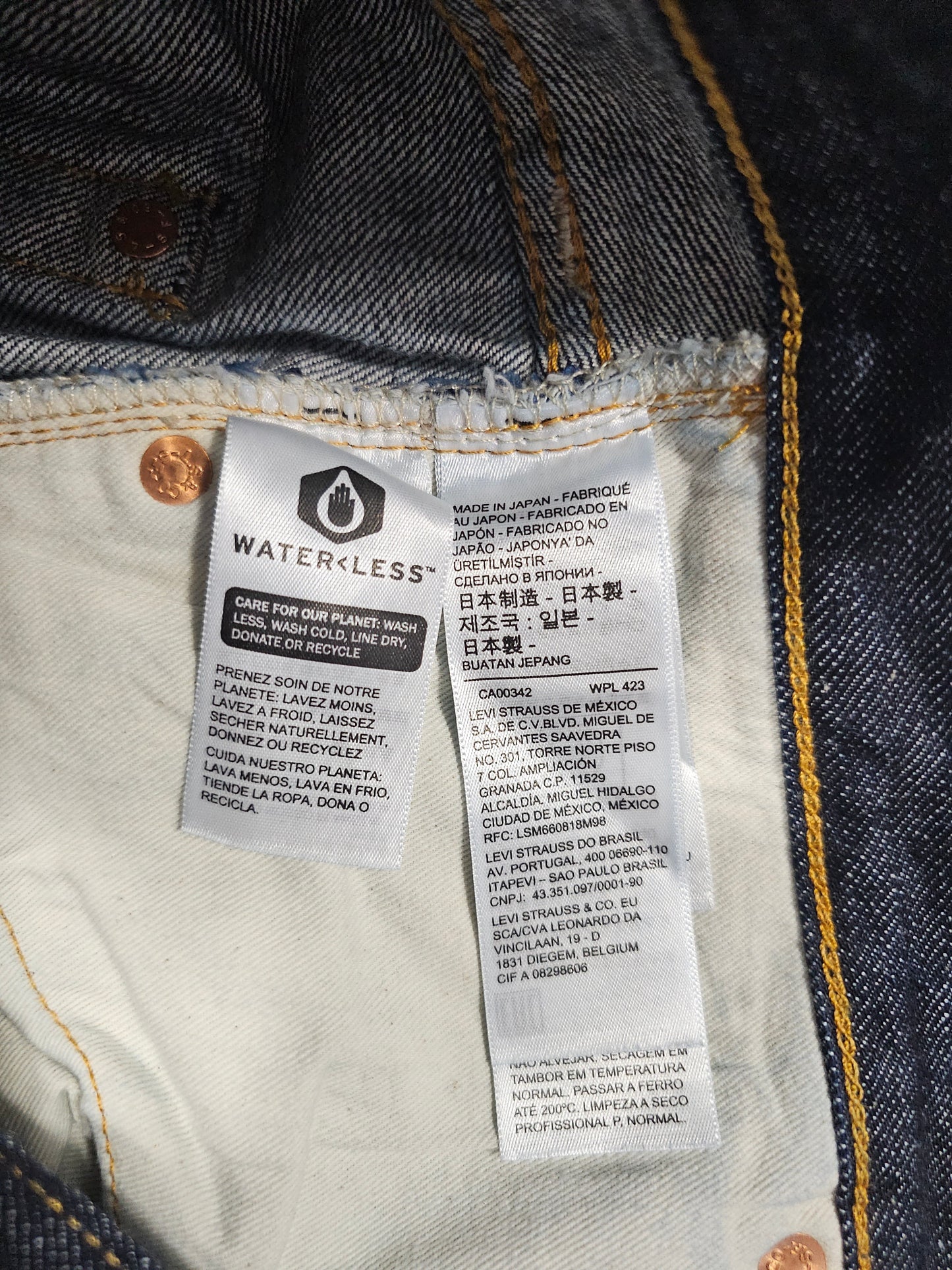 LVC Levi's Vintage Clothing 501 1947 Denim Jeans- Selvedge Big E (W30L34)