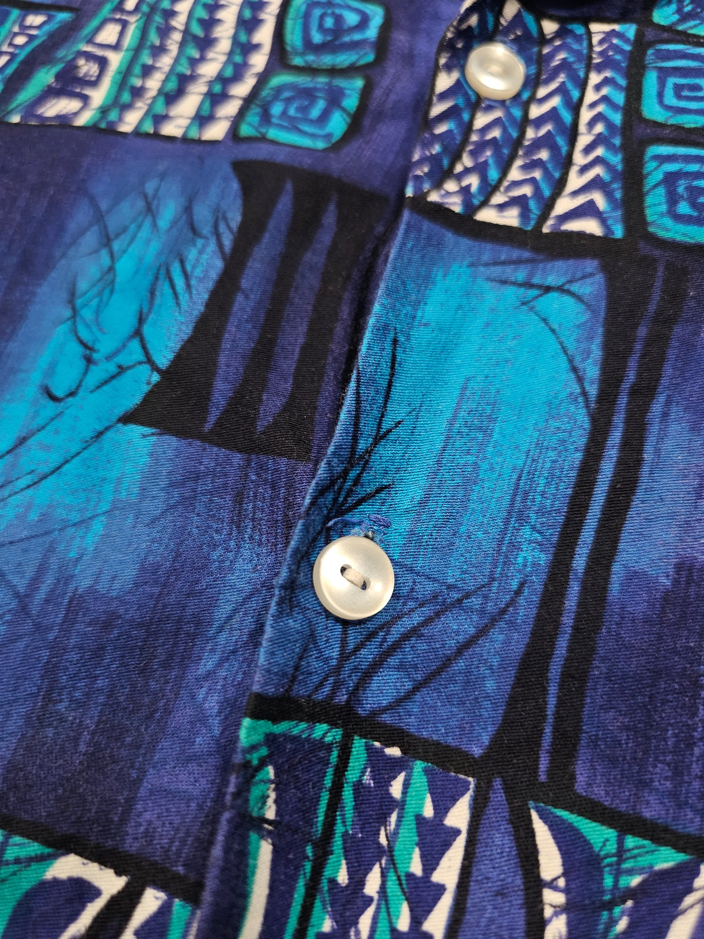 Hawaiian Shirt Vintage 60's Tropicana - Made in USA (M)