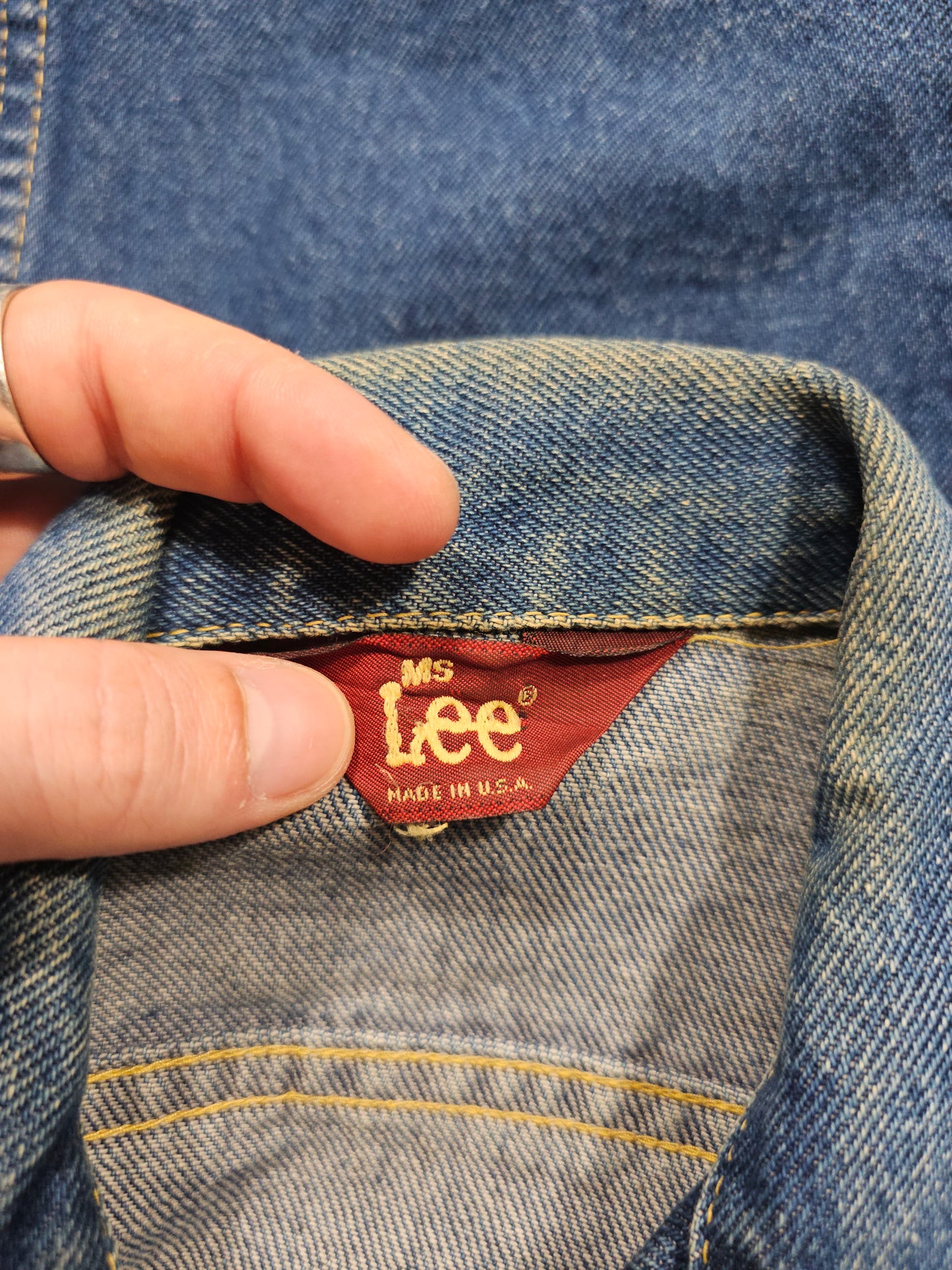 Veste Vintage 1980's Lee Rider Jacket - Made in USA (XS)