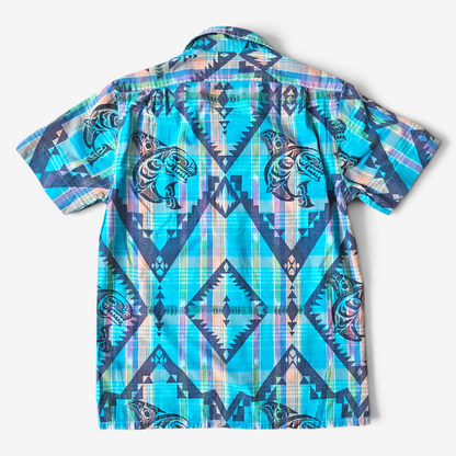 Chemise Polo Ralph Lauren Aztec Camp Collar (S)