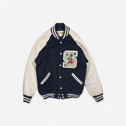 Vintage 90's Japanese Varsity Jacket Shodai Sakai Super Birds - Made in Japan (M)