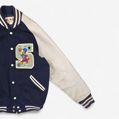 Vintage 90's Japanese Varsity Jacket Shodai Sakai Super Birds - Made in Japan (M)