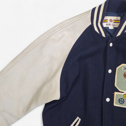 Vintage 90's Japanese Varsity Jacket Shodai Sakai Super Birds - Made in Japan (M)