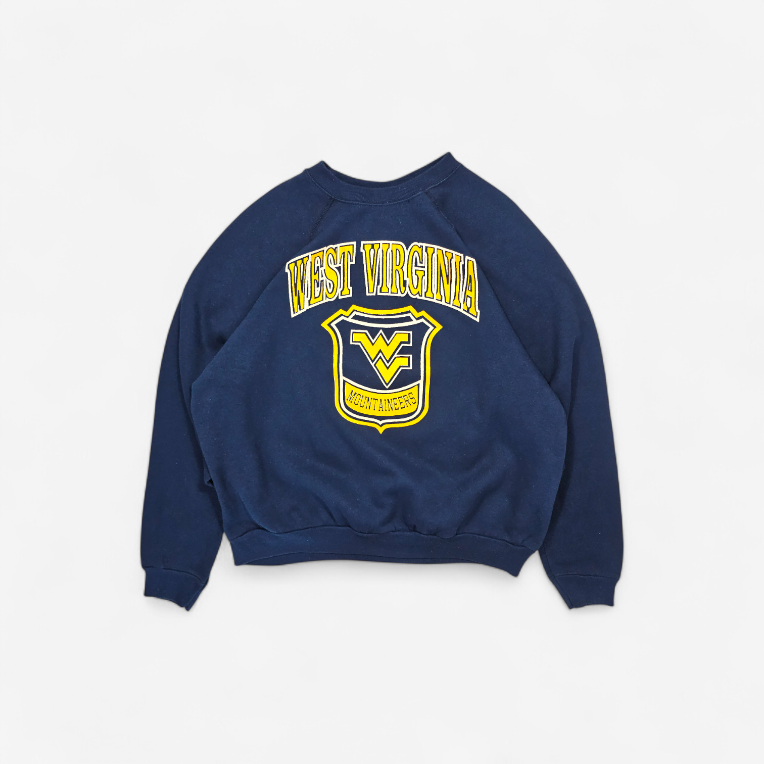 Sweat raglan vintage 80s West Virginia Volunteers Made in USA XXL
