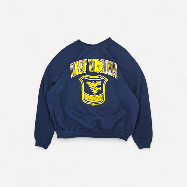 Sweat Vintage Raglan 80's West Virginia Volunteers - Made in USA (XXL)