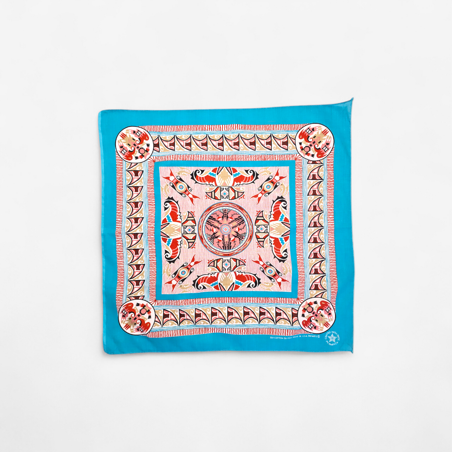 Bandana Vintage 1980's Navajo Deadstock - Made in USA