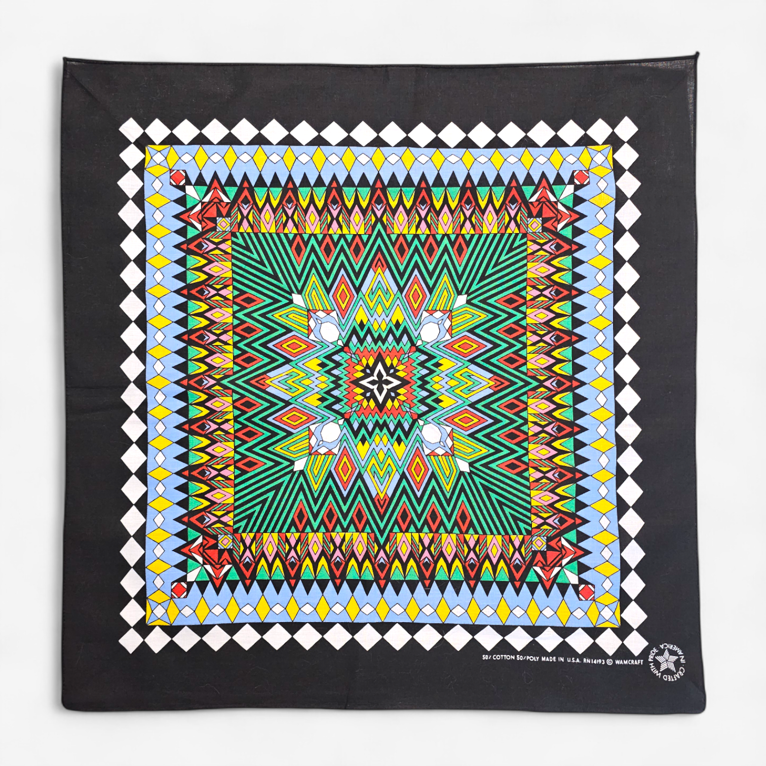 Bandana Vintage 1980's Navajo Deadstock - Made in USA