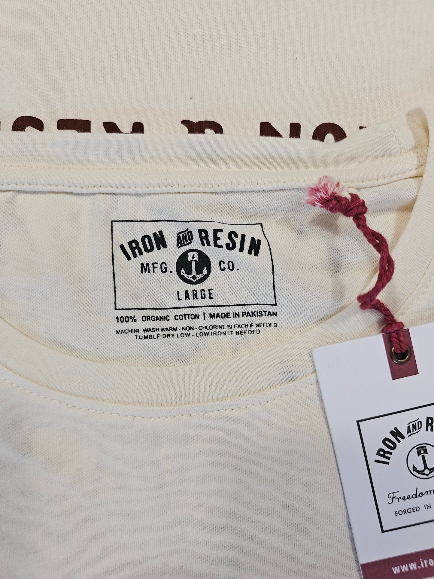 T-shirt Iron & Resin "All I Want Is On The Road Again" (L)