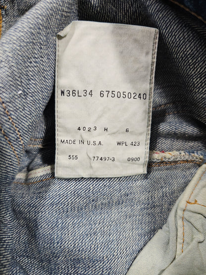 Jean LVC Levi's Vintage Clothing 505 1967 Valencia Street - Made in USA W36L34 (W34L34)