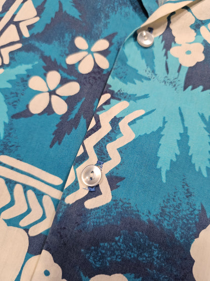 Hawaiian Shirt Vintage 70’s Pomaré Hawaii – Made in USA (L)