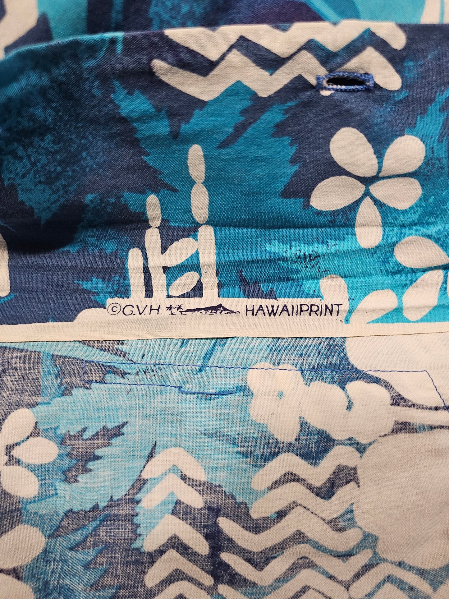 Hawaiian Shirt Vintage 70’s Pomaré Hawaii – Made in USA (L)